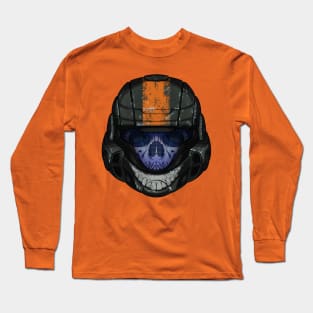 Space Soldier Skull Long Sleeve T-Shirt